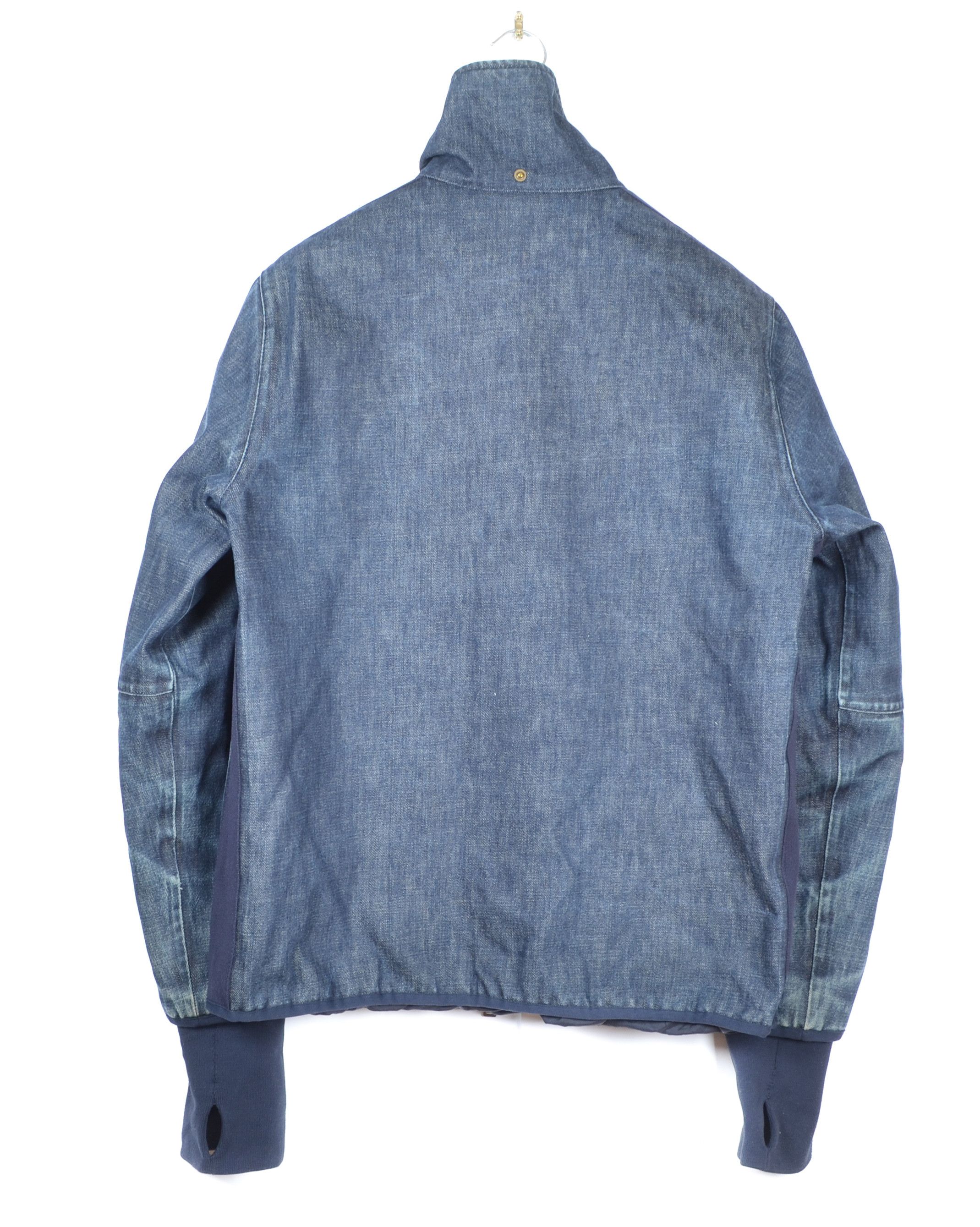 Prada PRADA SPORT denim down gore-tex jacket(RARE PIECE) | Grailed