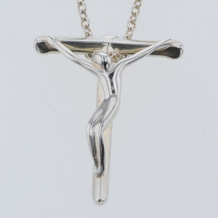 Tiffany & Co. Tiffany & Co Crucifix necklace Grailed