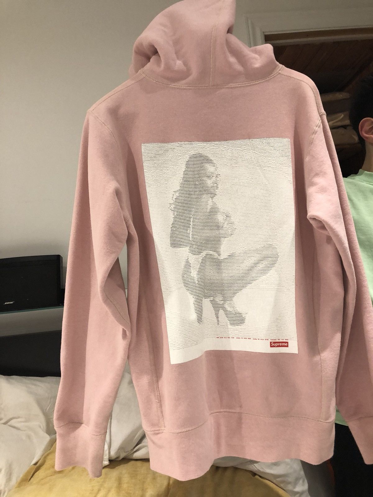 Supreme Pink Sweater Grailed