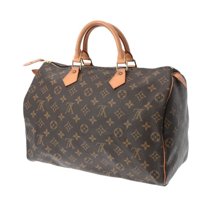 Authenticated Used Louis Vuitton Speedy 35 Monogram M41524 Handbag