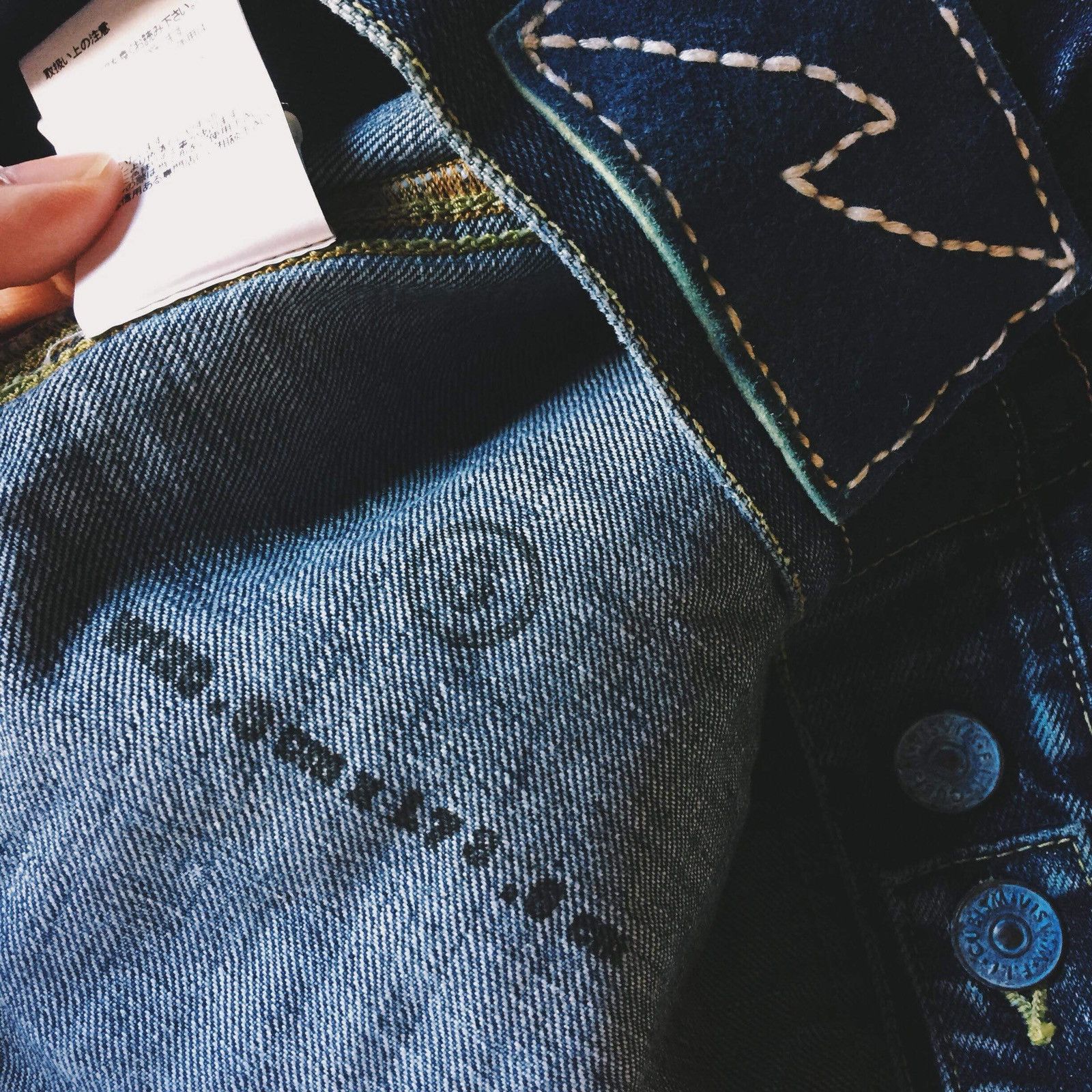 Visvim ICT 101 Jkt Jumbo Dry Denim | Grailed