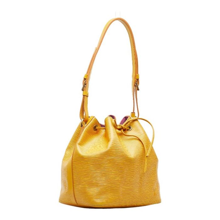 LOUIS VUITTON Shoulder Bag M44109 Petit Noe Epi Leather yellow