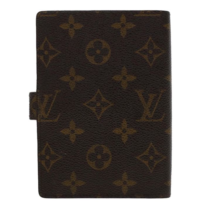 Louis Vuitton Monogram Agenda PM Notebook Cover R20005 Brown PVC