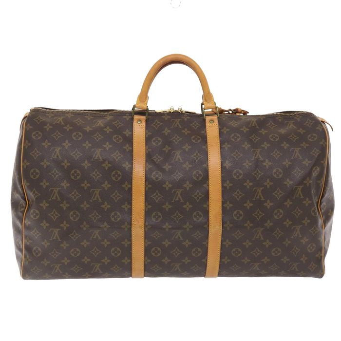 Louis Vuitton Monogram Keepall 60 Travel Large Duffle Bag M41412