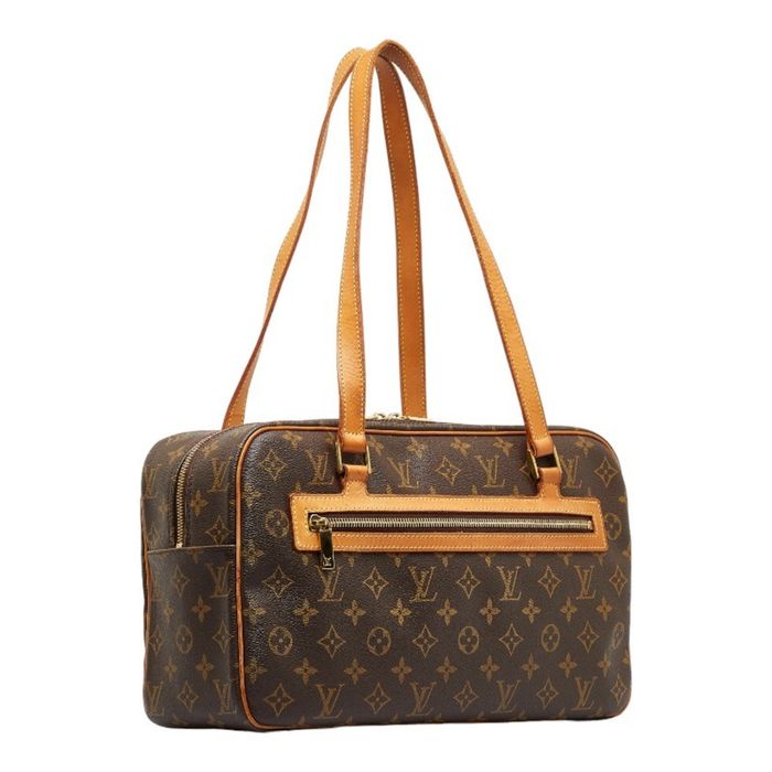 Louis Vuitton Monogram Alize 2 Poches M41392 Boston Bag Monogram