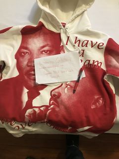 Supreme best sale mlk hoodie