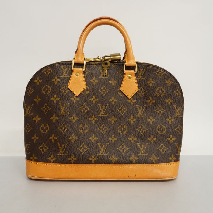 Authenticated Used Louis Vuitton Monogram Alma M51130 Bag Handbag