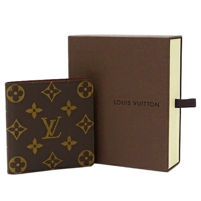 Louis Vuitton M66540 Brazza Wallet, Brown, One Size