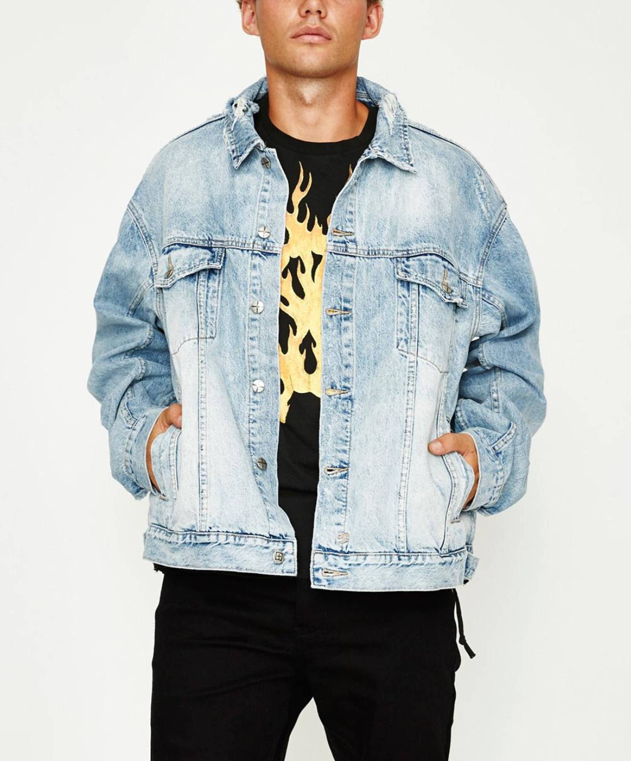 【ksubi × Travis scott】 Denim Jacket Travis Scott x Ksubi Collaboration | Hypebeast