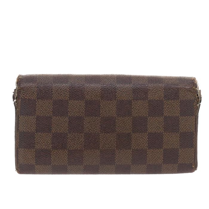 Louis Vuitton M81561 LV Vertical Compact Wallet , Black, One Size