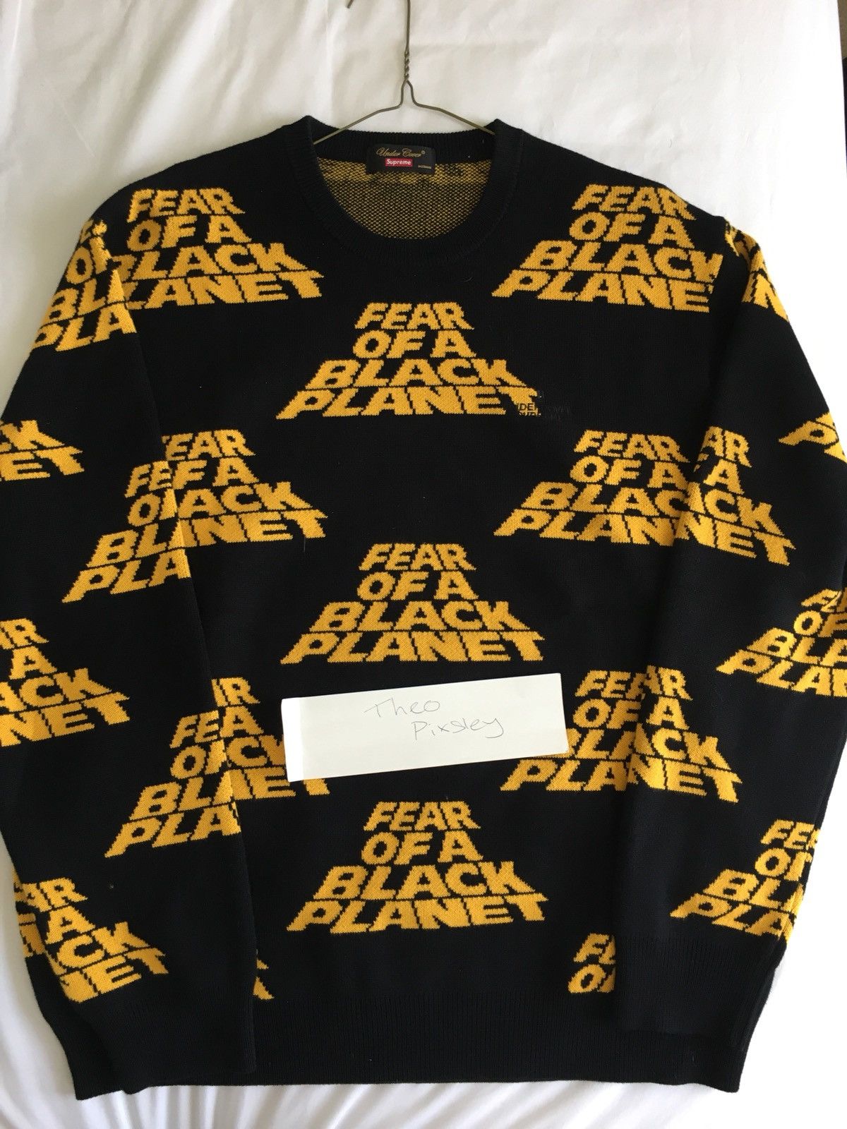 Supreme fear of a black planet sweater online