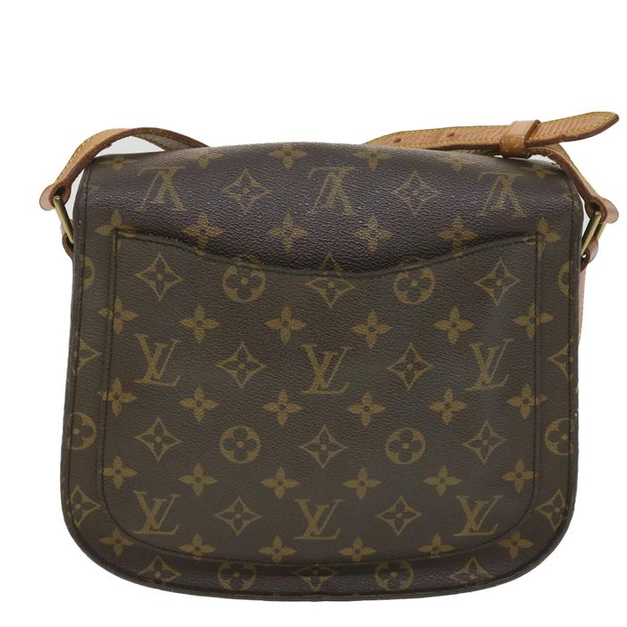 LOUIS VUITTON Monogram Saint Cloud GM Shoulder Bag M51242 LVAuth