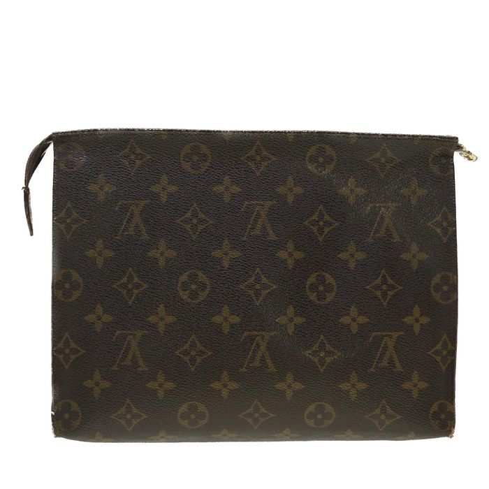 Louis Vuitton Monogram Poche Toilette 26 Pouch M47542 LV Auth