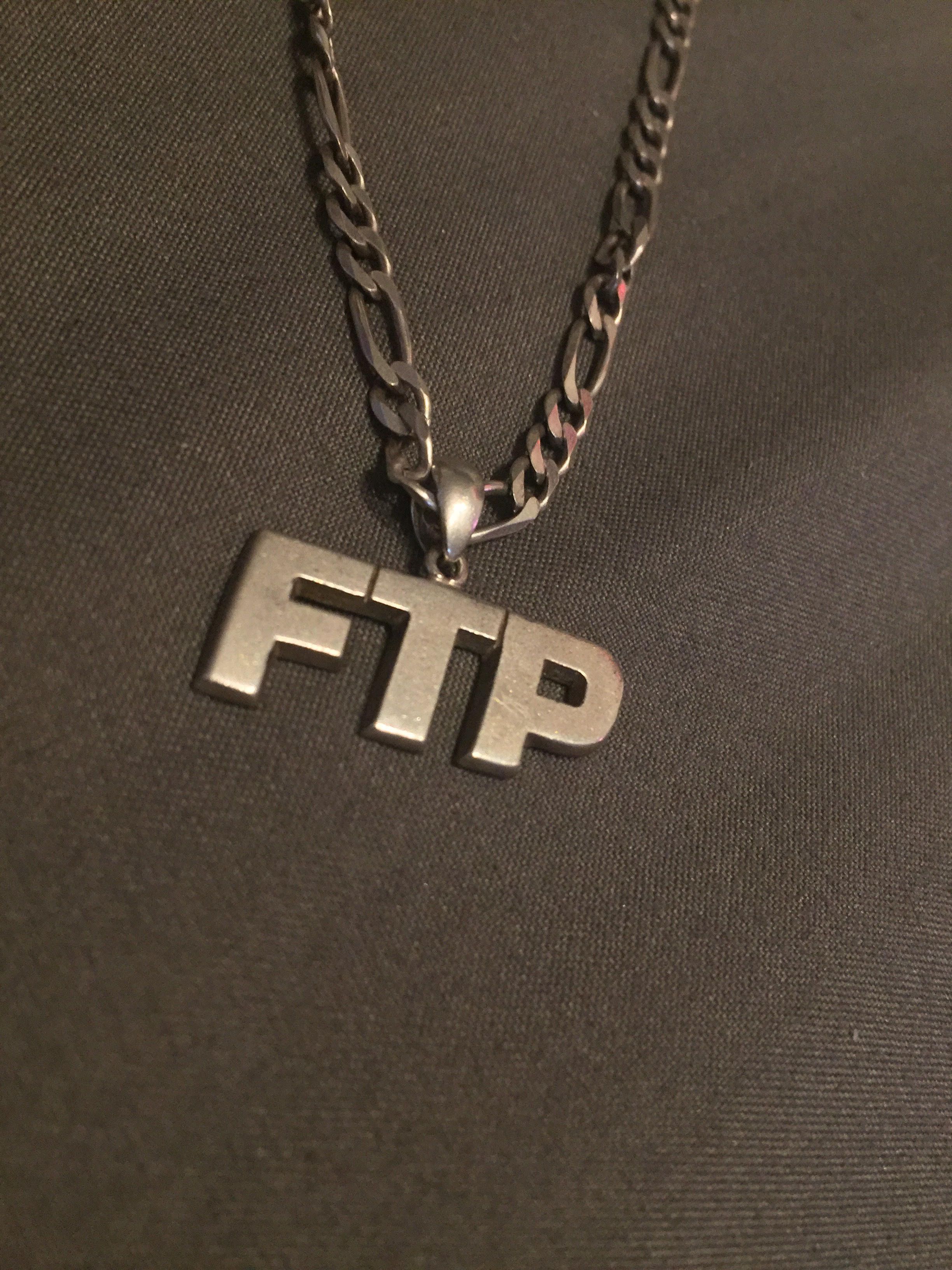 Buy FTP Plated Micro Logo Chain Gold - Novelship