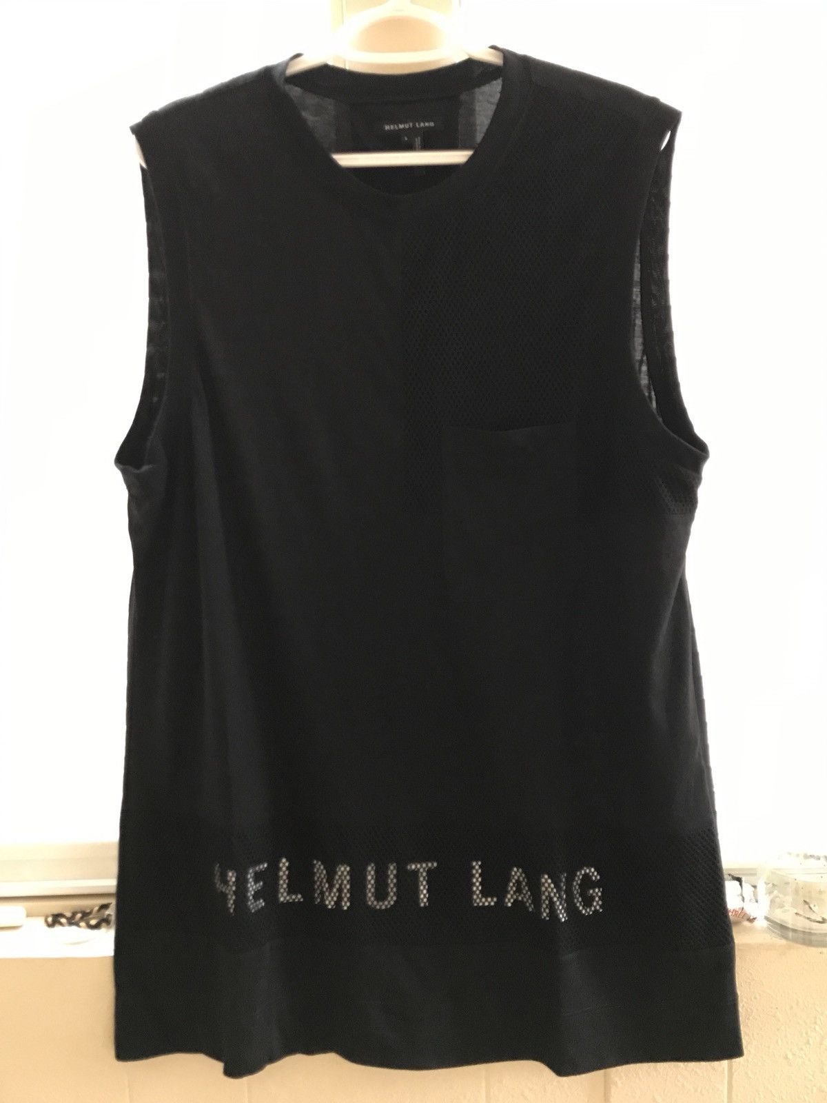 Helmut Lang Helmut Lang Mesh Top Size US L / EU 52-54 / 3 - 1 Thumbnail