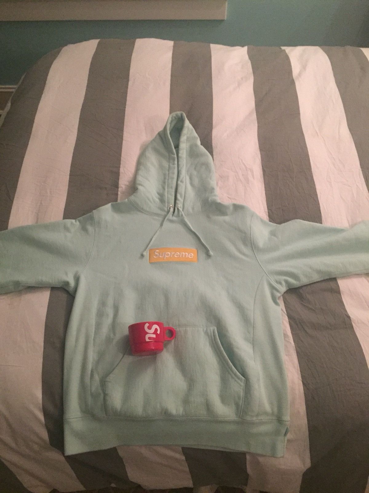 Supreme Ice Blue Box Logo Grailed