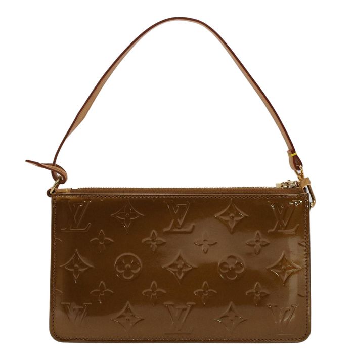 Louis Vuitton Fuchsia Monogram Vernis Lexington Pochette Bag