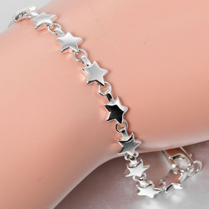 Tiffany & Co. Tiffany Bracelet Puff Star Vintage Silver 925