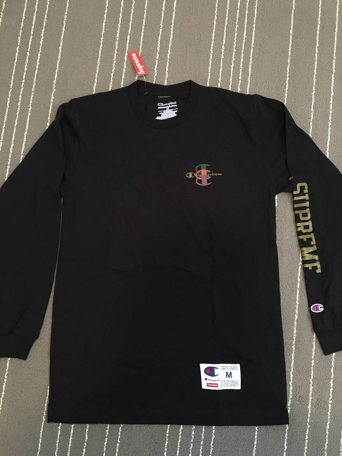 Champion Supreme Stacked C Tee | Grailed