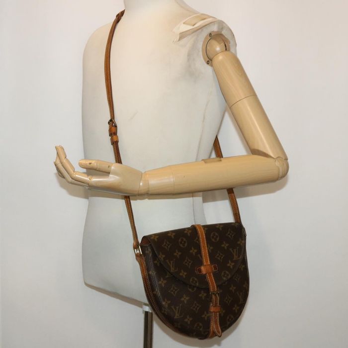 LOUIS VUITTON Monogram Chantilly GM Shoulder Bag M51232 LV Auth