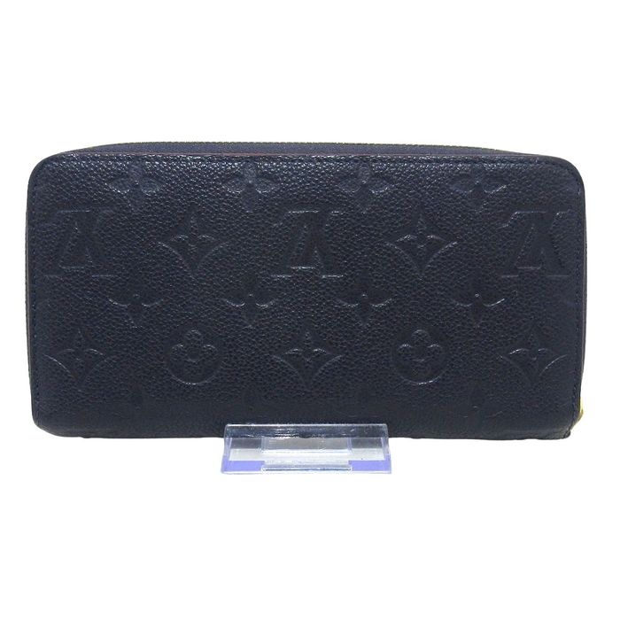 Louis Vuitton Monogram Empreinte Portefeuille Clemence Zippy Wallet