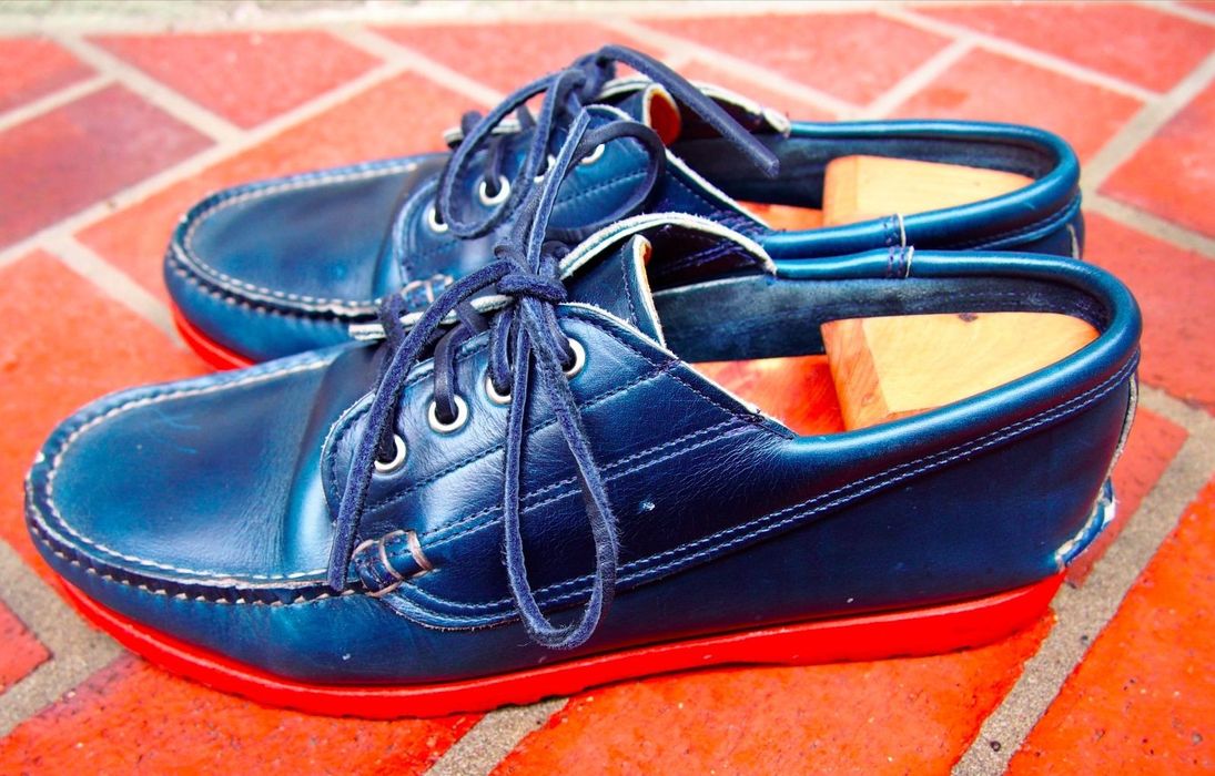 Quoddy Navy Blue Maliseet Oxford Size US 11 / EU 44 - 6 Preview