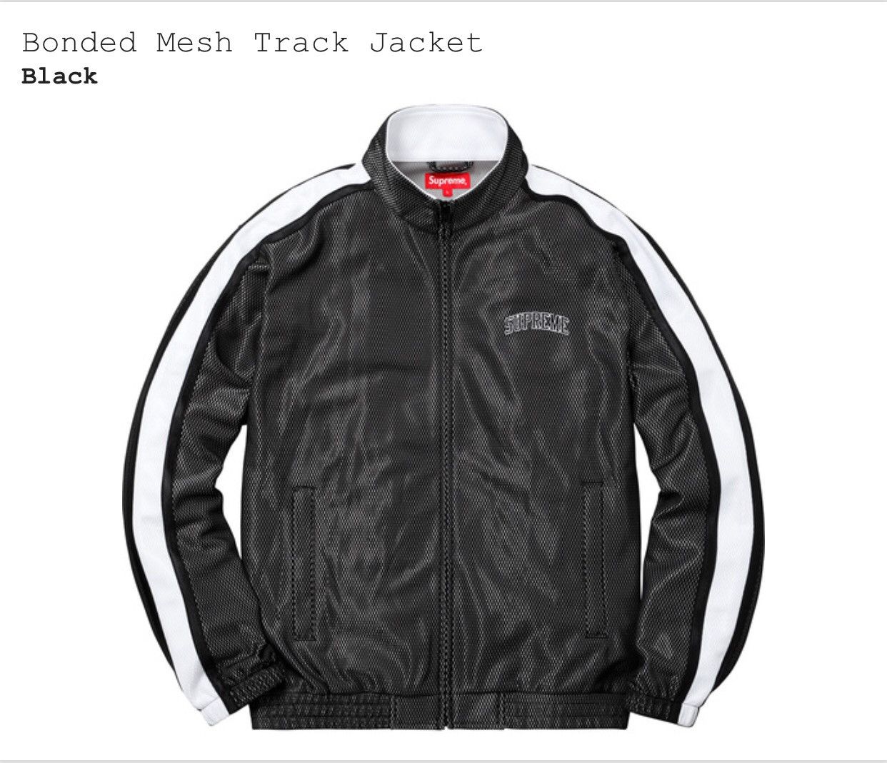Bonded Mesh Track Jacket – Supreme