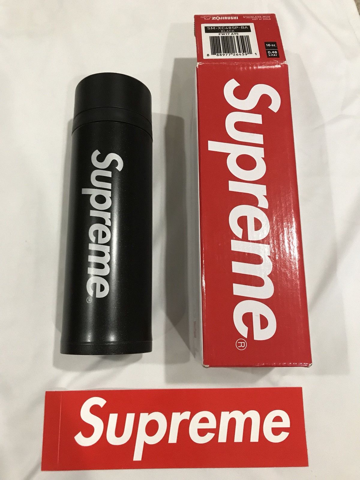 Supreme Supreme x Zojirushi Tuff Mug Bottle Coffee Tumbler Black | Grailed