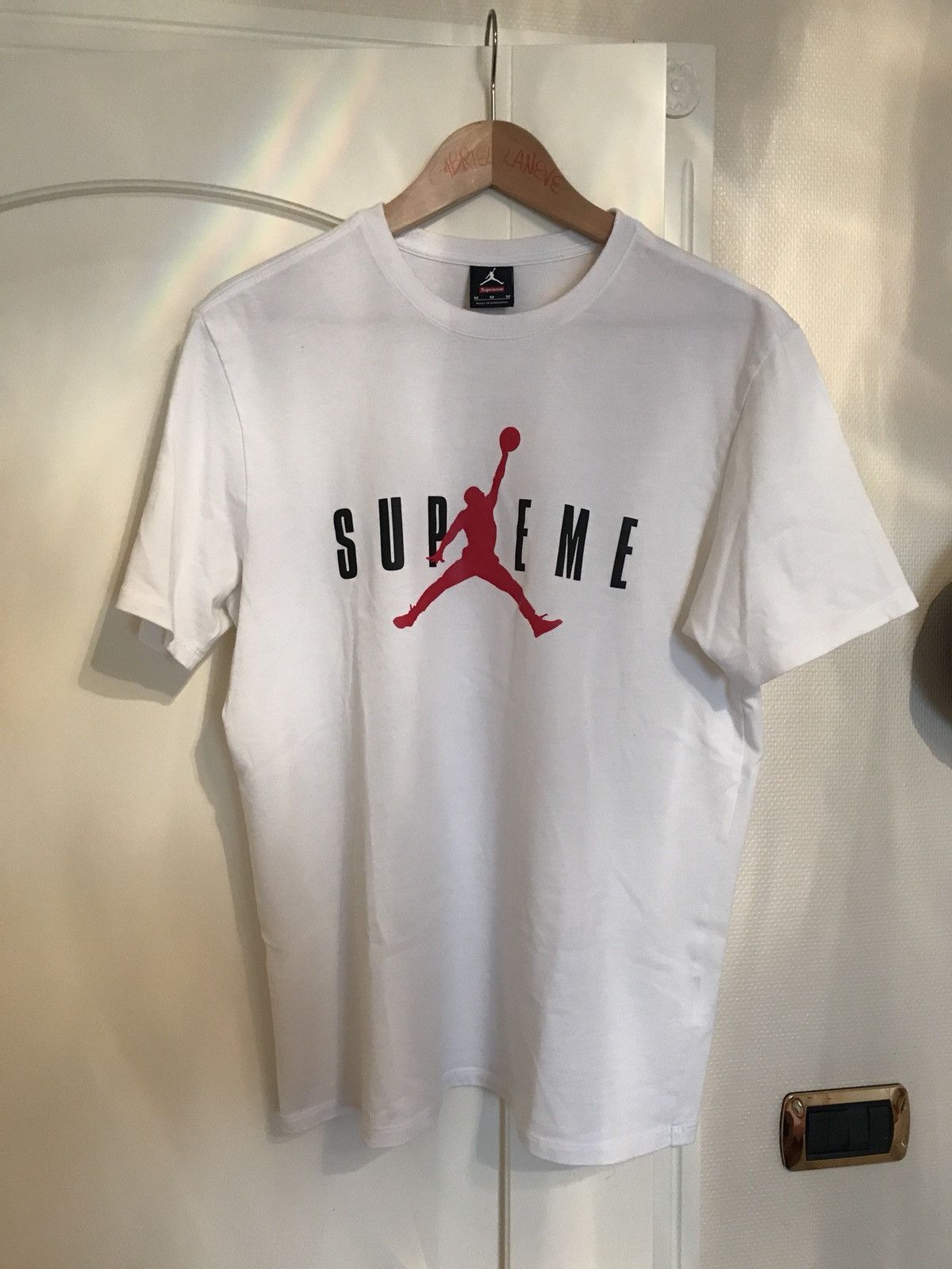 Supreme Supreme X Jordan T shirt Grailed