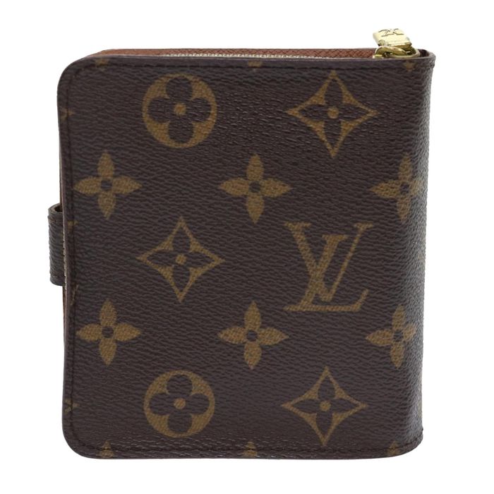 Louis Vuitton Blue Monogram Denim Zippy Coin Wallet Compact 3LVJ1020