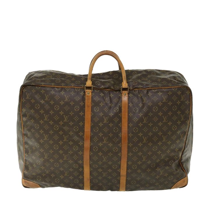 Auth Louis Vuitton Monogram Satellite 53 Travel Shoulder bag