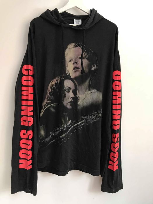 Vetements Vetements Titanic Coming Soon Hoodie STEAL Grailed