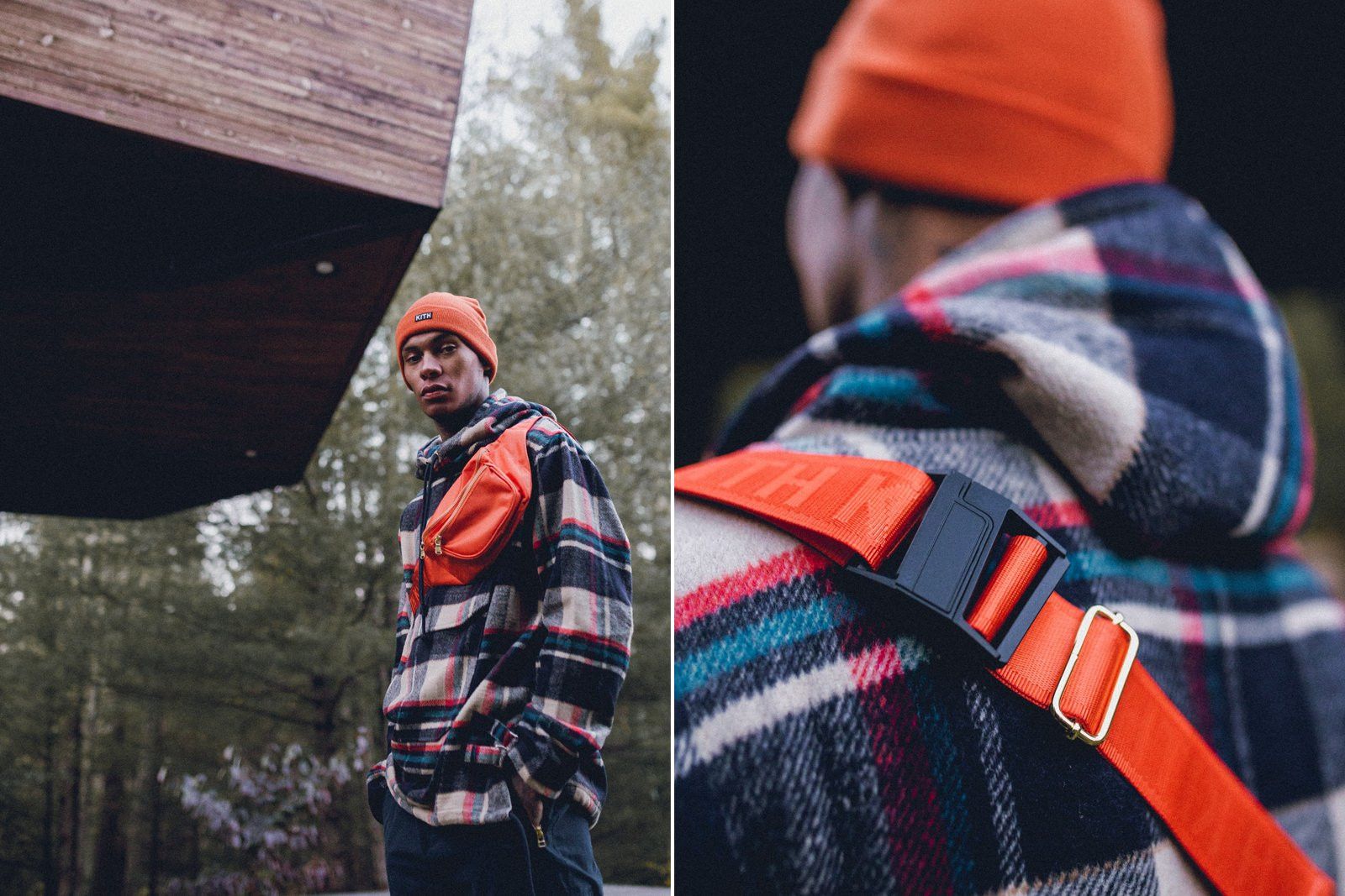 Kith KITH HARRISON PLAID FLANNEL HOODIE | Grailed