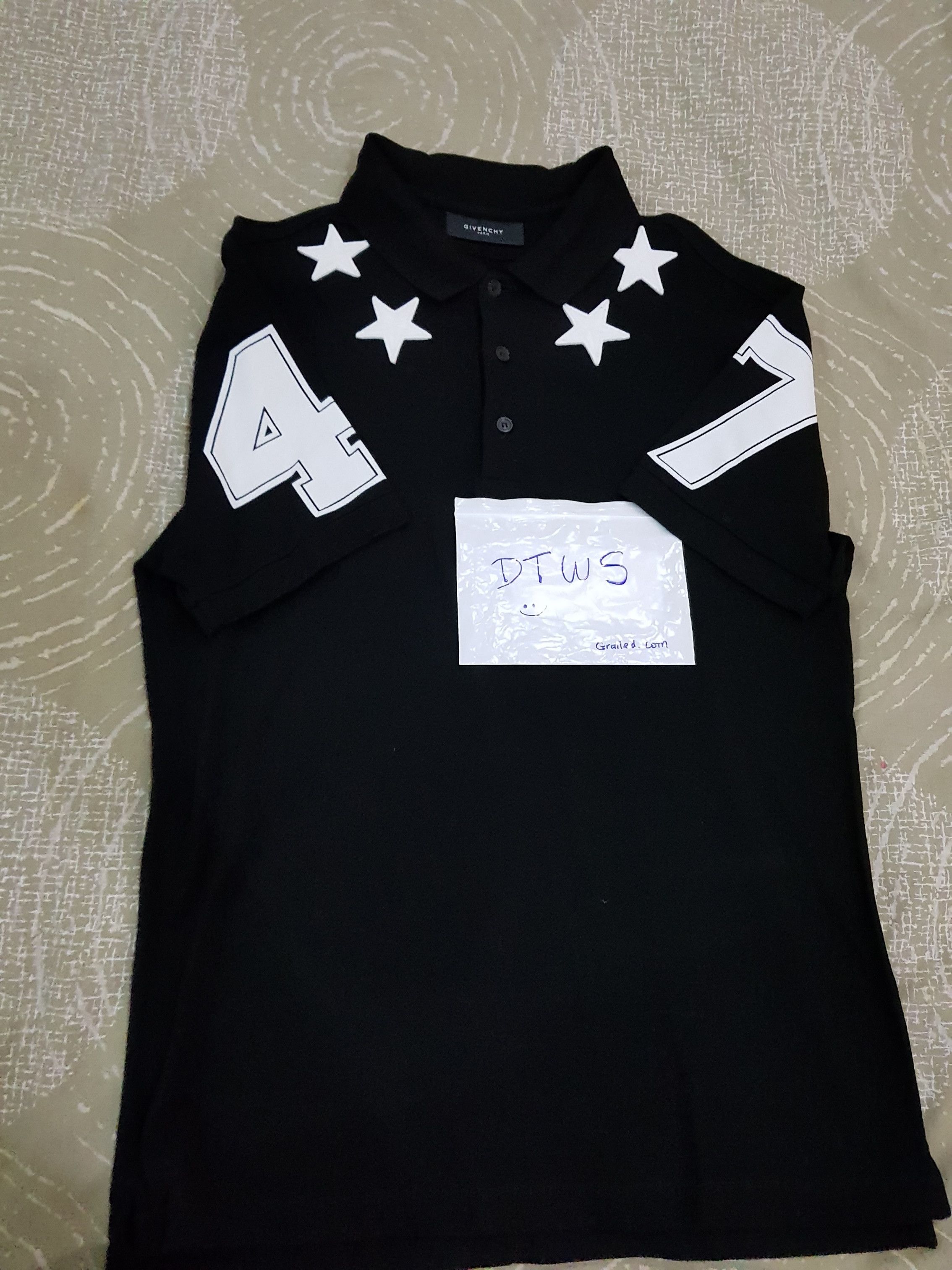 Givenchy Black 7-4 Star Polo | Grailed