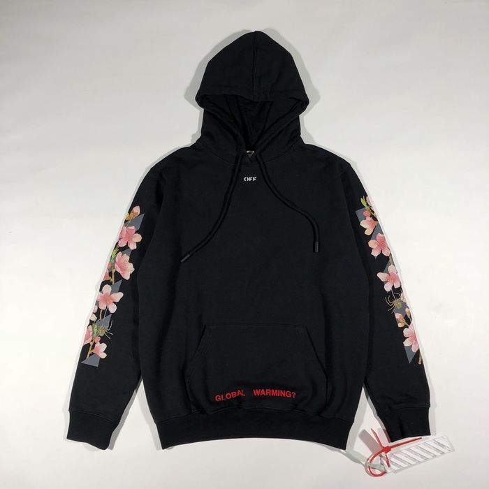 Off white best sale global warming hoodie