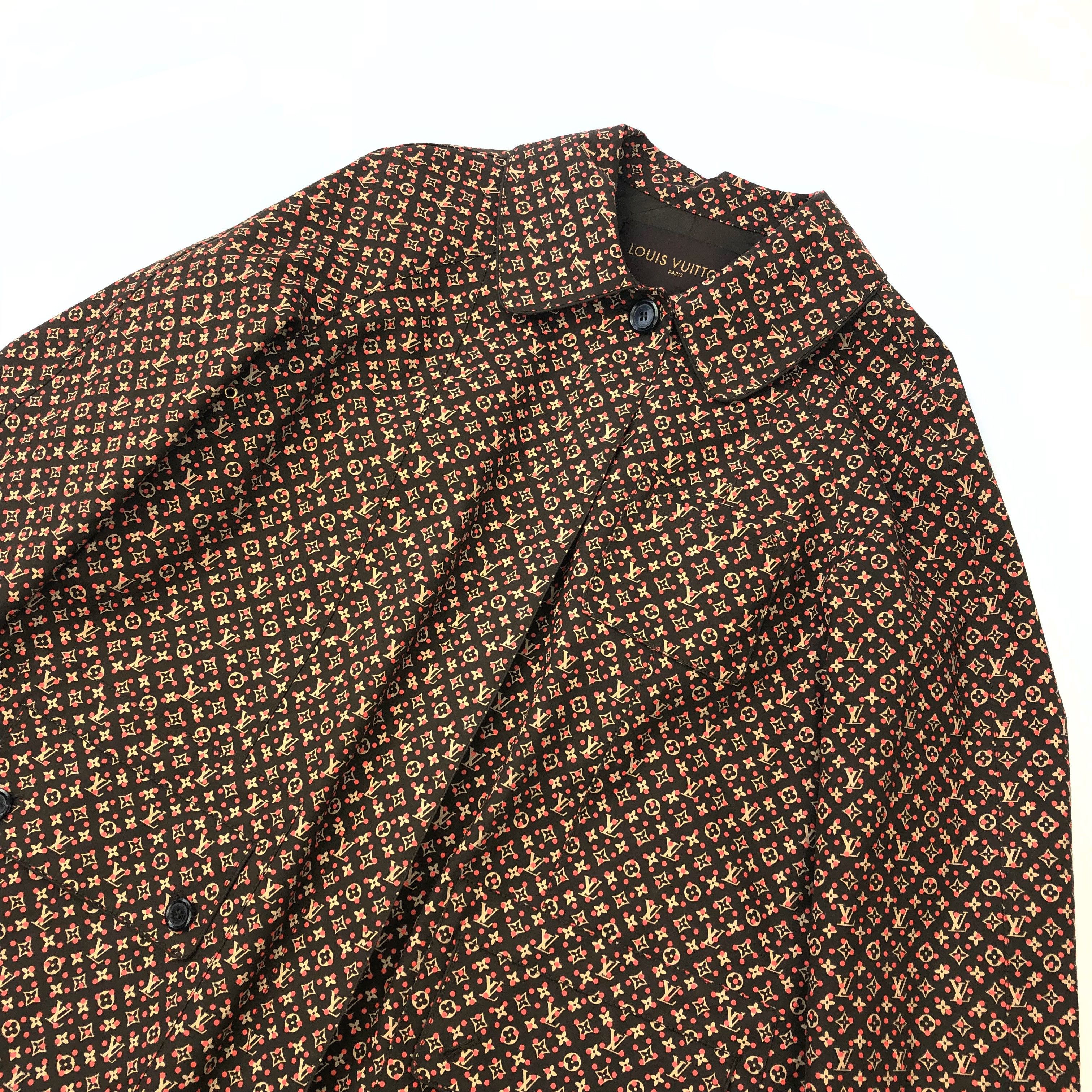 manteau louis vuitton trench polka monogram 42 l