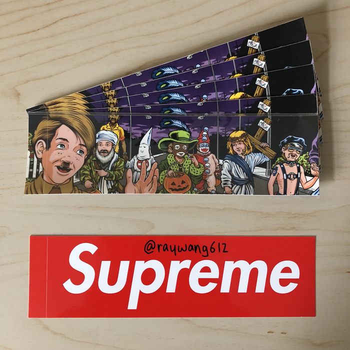 Supreme halloween 2025 box logo