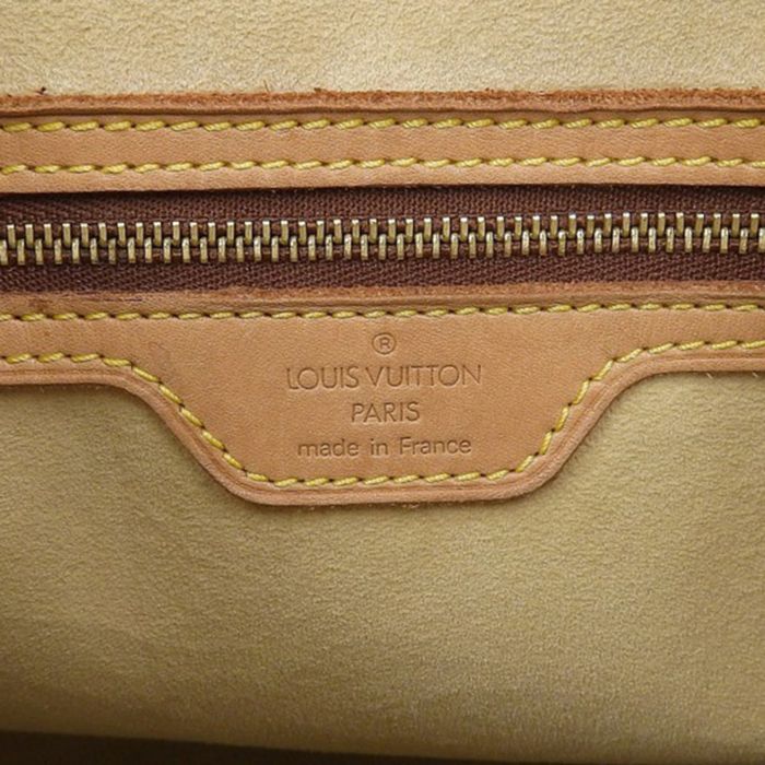 Authenticated Used LOUIS VUITTON Shoulder Bag Monogram Looping GM M51145  Brown Women's Men's Canvas 