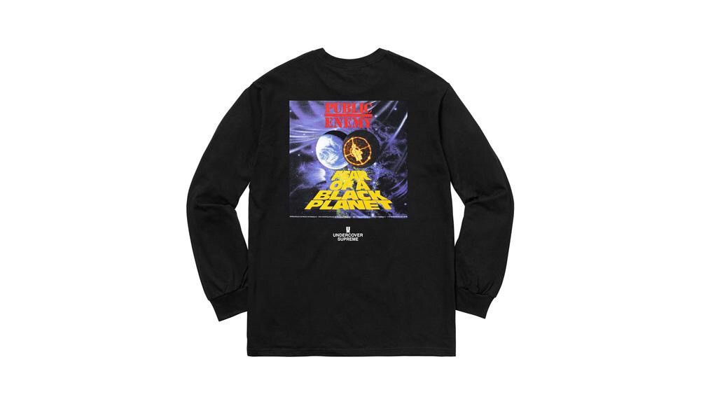 Supreme public enemy long sleeve on sale