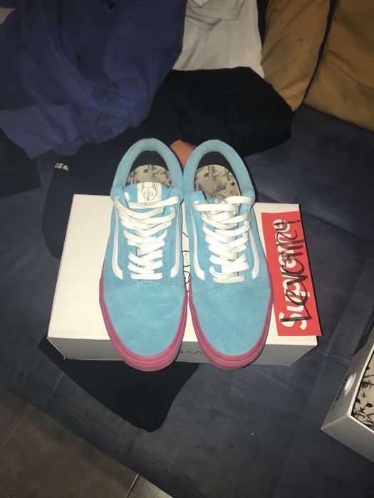 Odd future hotsell vans pink sole