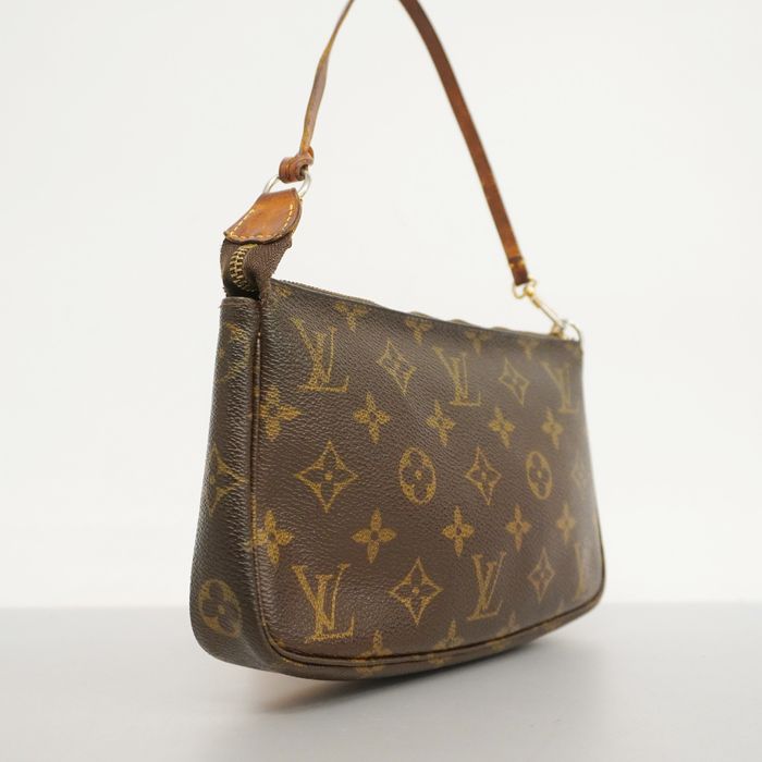 Auth Louis Vuitton Monogram Pochette Accessoir M51980 Women's