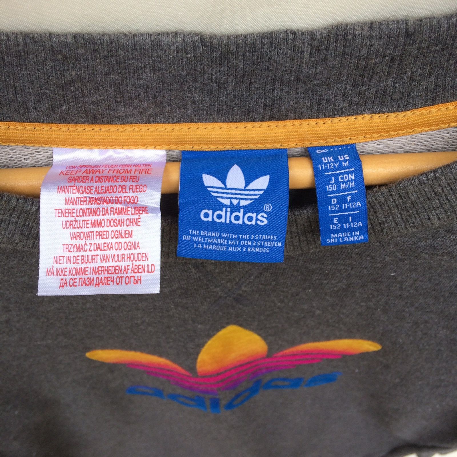 Adidas Adidas Big Logo Pullover Ladies Sweatshirts Size S / US 4 / IT 40 - 4 Thumbnail