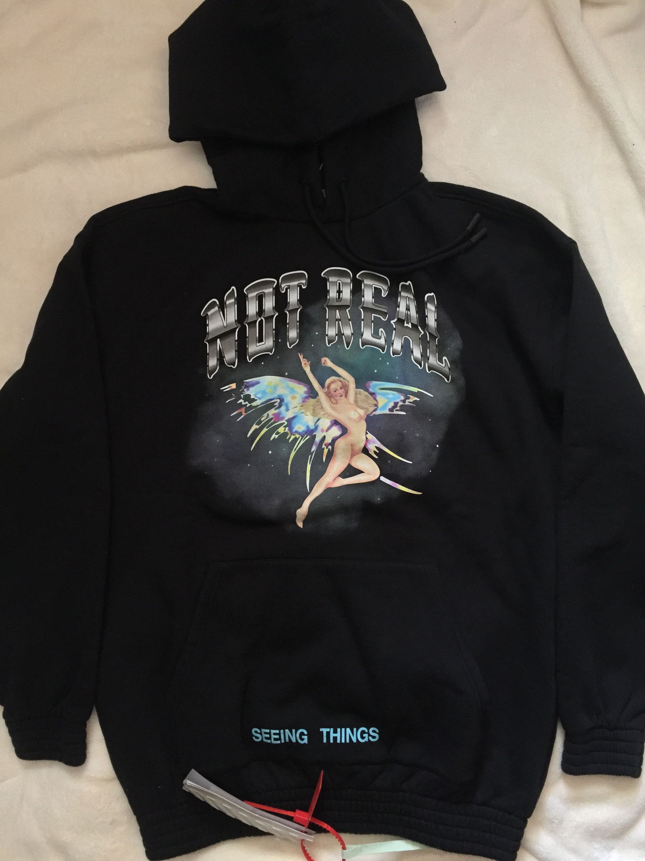 Off white not hot sale real angel hoodie