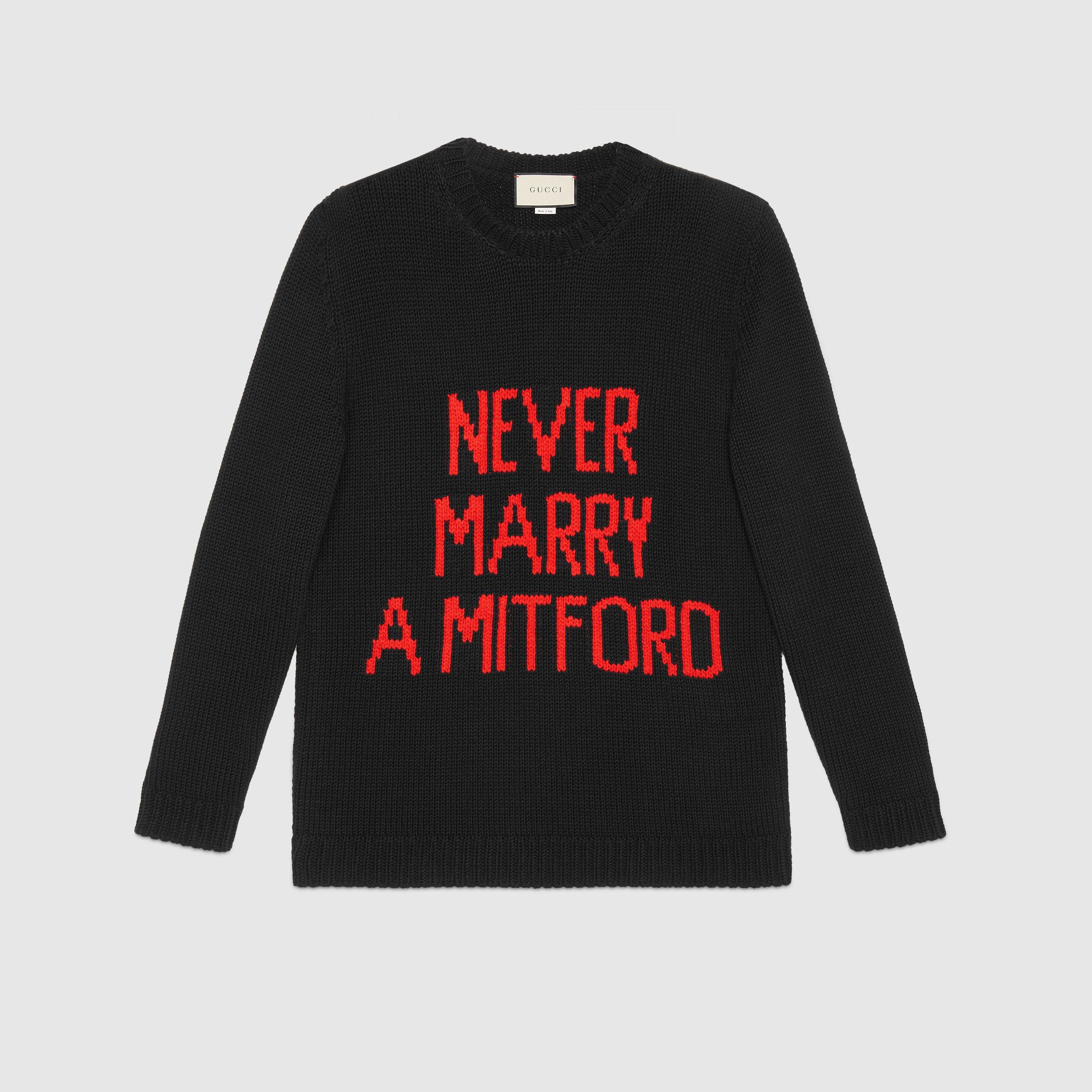 Never marry a mitford sweater on sale