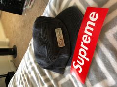 Louis Vuitton Supreme Monogram 5 Panel Leather Cap used From Japan