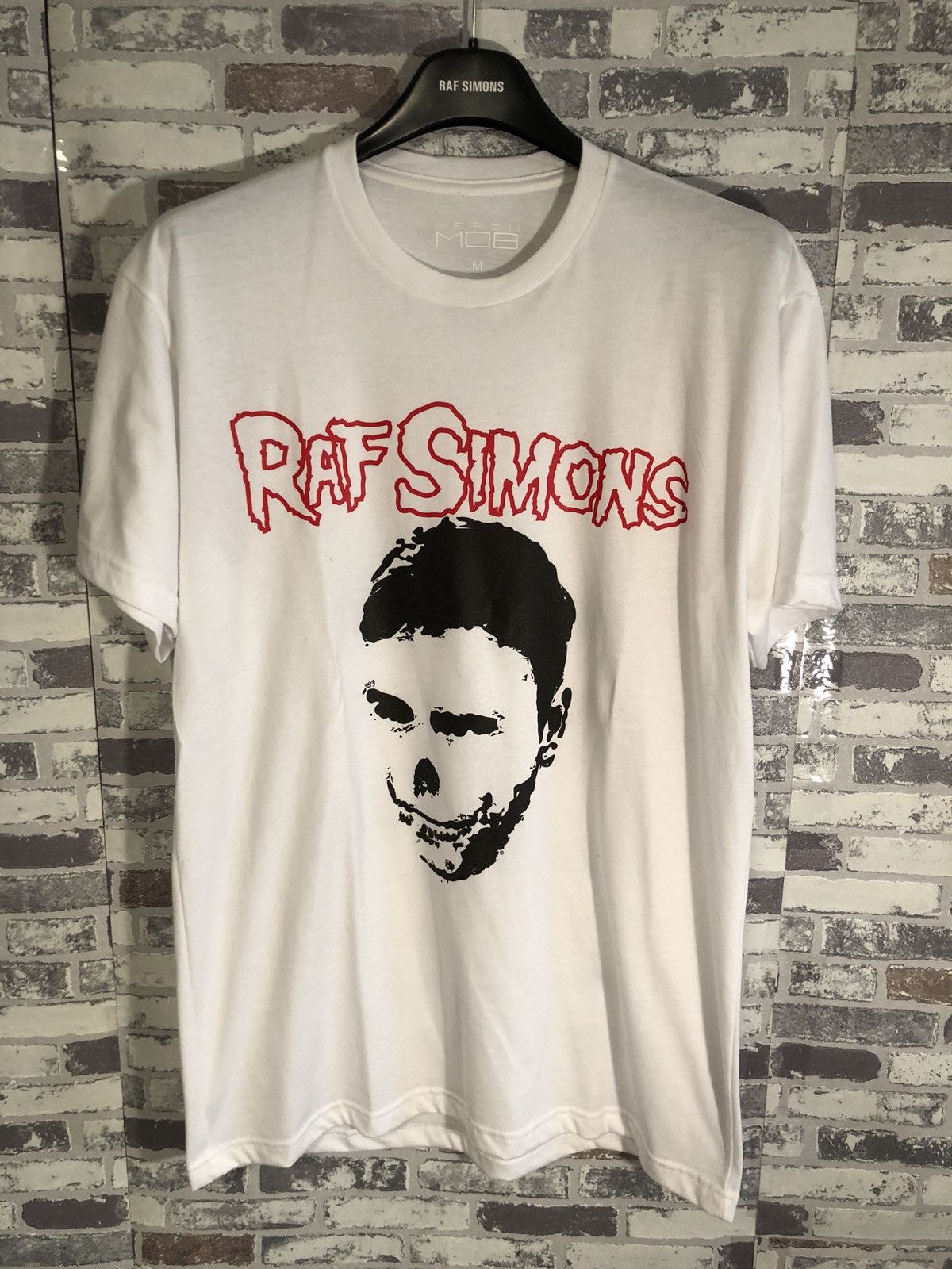 Bleach × Raf Simons New! Bleach “Belgian Psycho” Raf Spoof Shirt | Grailed