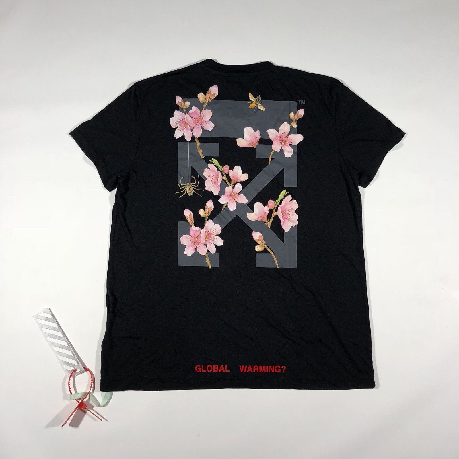 Off White Off White Sakura Tee Grailed