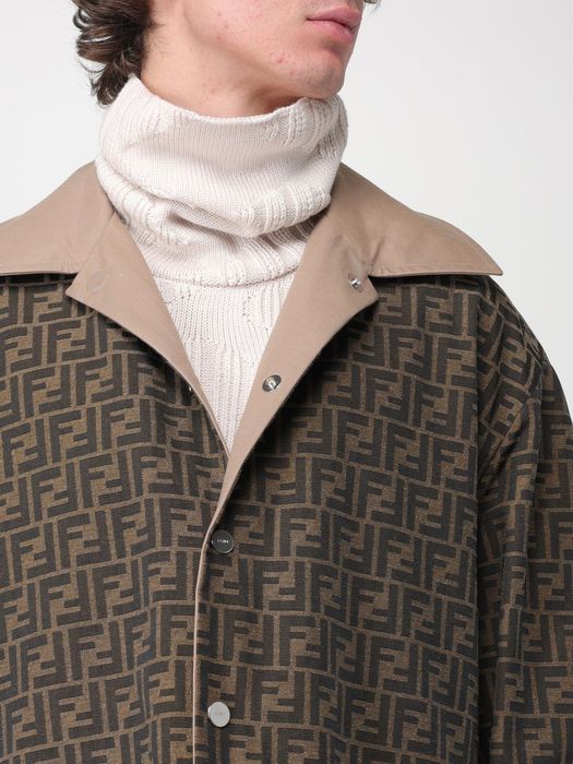 Fendi trench hot sale coat mens