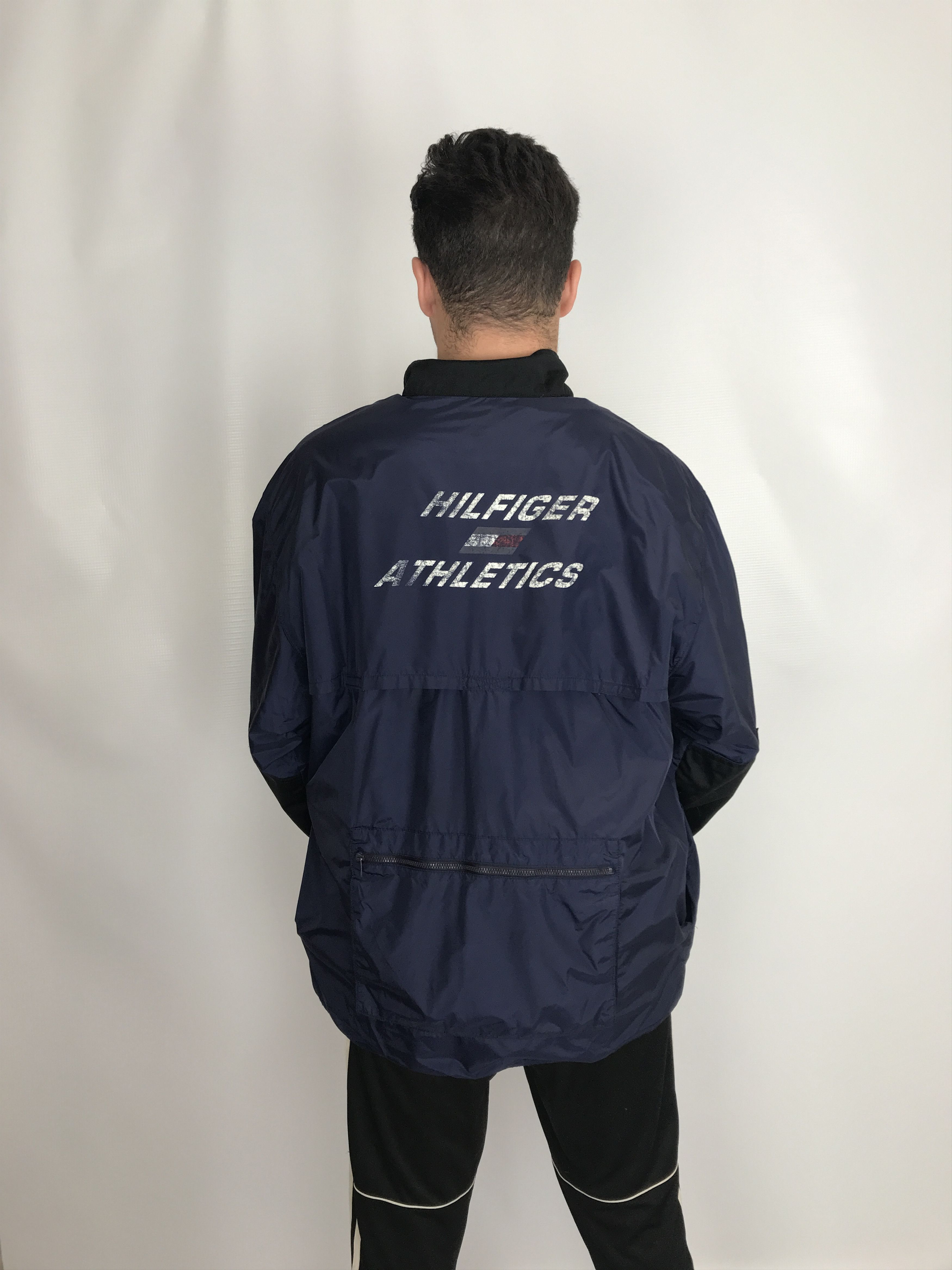 Hilfiger athletics windbreaker clearance