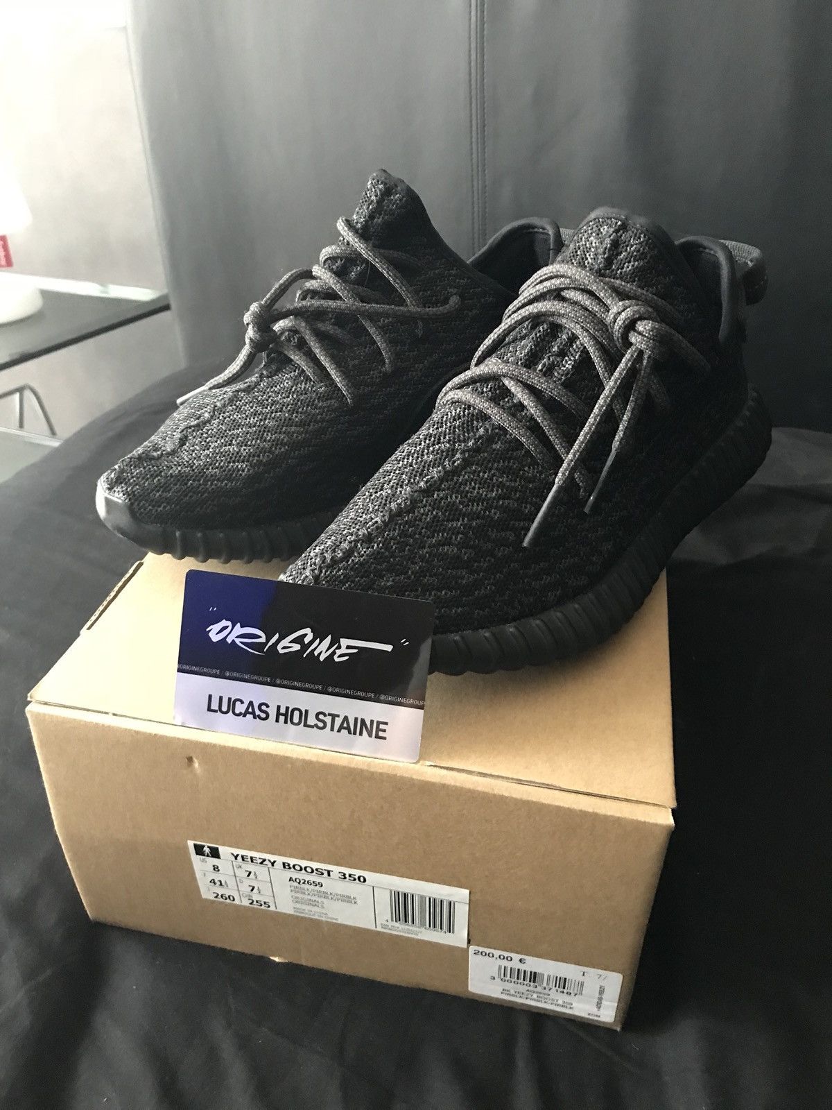 Adidas Yeezy Boost 350 Pirate Black